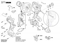 Bosch 3 601 JG0 300 Gsb 18V-85C Cordl Perc Screwdr 18 V / Eu Spare Parts